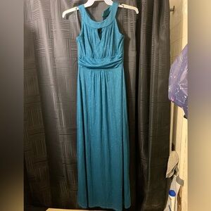 Sparkly Dark Blue maxi dress!